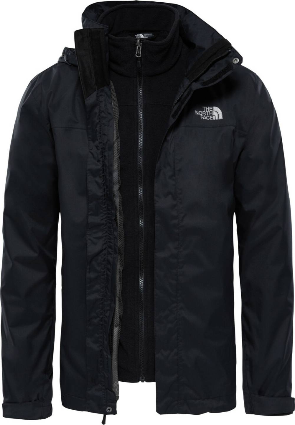 The North Face Herren Evolve II TriclimateTnf Black Outdoorbekleidung