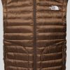 Outdoorbekleidung The North Face Mens Huila Synthetic Vest (85AF) demitasse brown