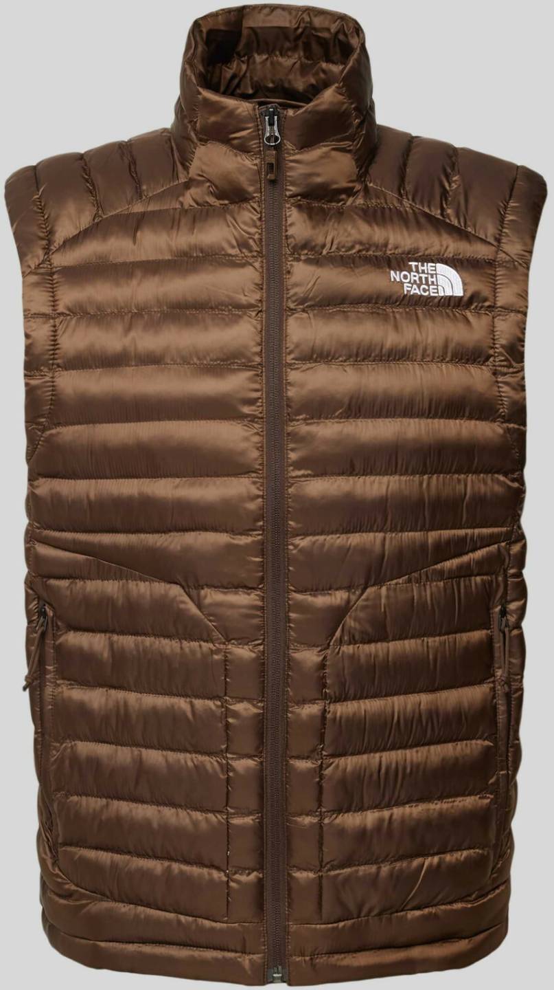 Outdoorbekleidung The North Face Mens Huila Synthetic Vest (85AF) demitasse brown