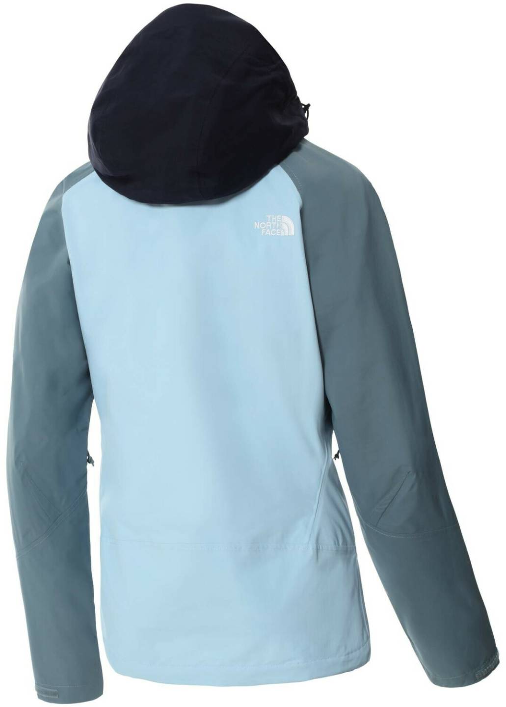 Outdoorbekleidung The North Face Stratos Jacket Women (CMJ0)beta blue/aviator navy/goblin blue