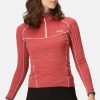 Regatta Women's Yonder Half Zip Topmineral red Outdoorbekleidung
