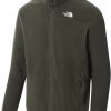 The North Face Men's 100 Glacier Full-Zip Fleecenew taupe green Outdoorbekleidung