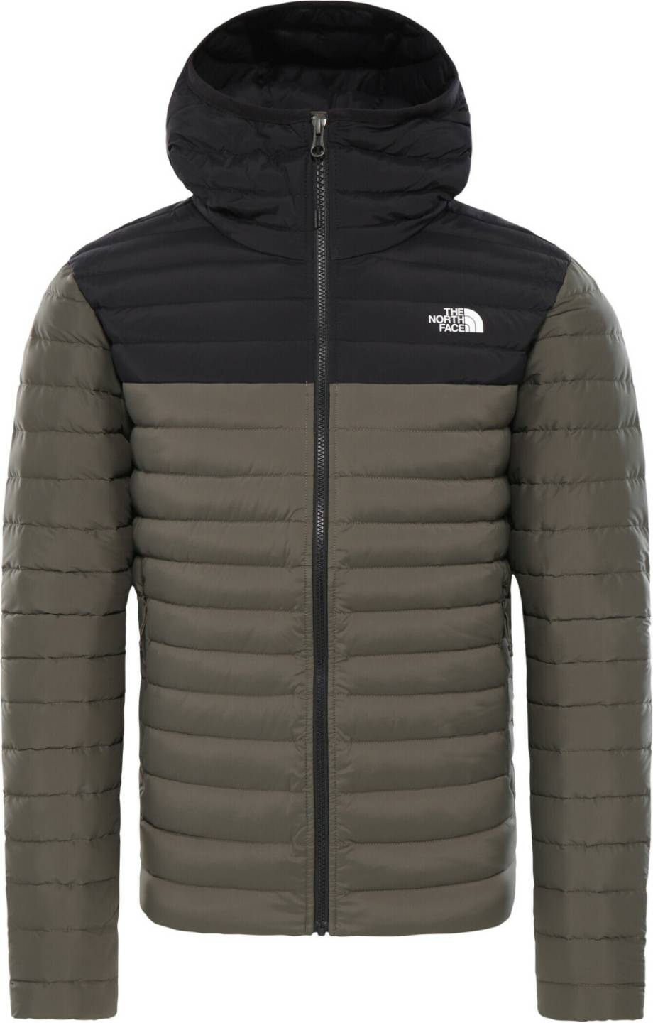 The North Face Herren verstaubare Stretch Daunenjackenew taupe green/tnf black Outdoorbekleidung