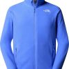 Outdoorbekleidung The North Face 100 Glacier Fleece Full Zipsolar blue