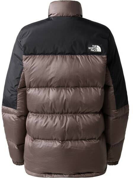 The North Face Damen diablo recycled down Jackedeep taupe/tnf black Outdoorbekleidung