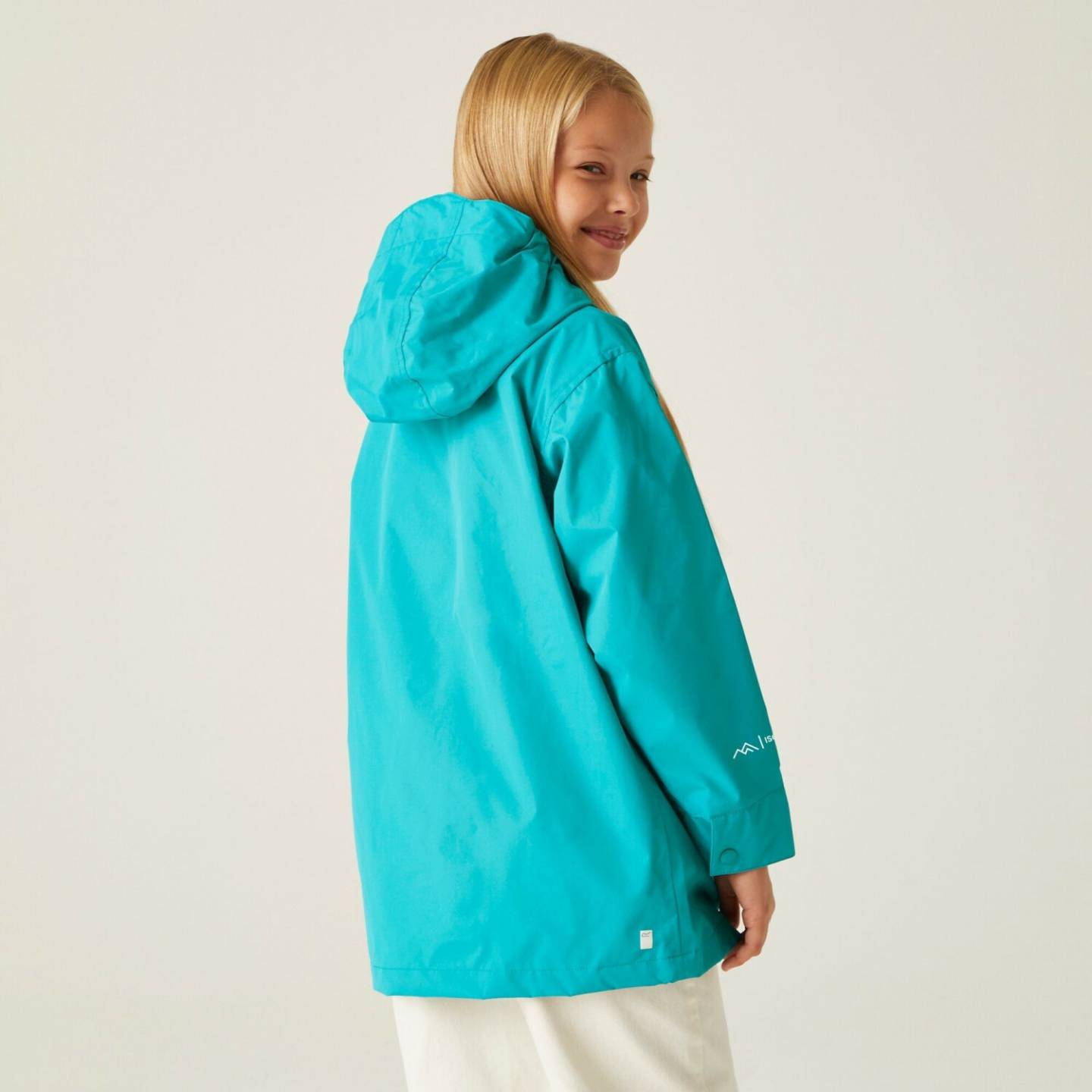 Regatta Beylina Wasserdichte Jacke für Kinder (RKW297)tahoe blue Outdoorbekleidung