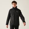 Outdoorbekleidung Regatta Calderdale V Wasserdichte Jacke für Herren (RMW403)black