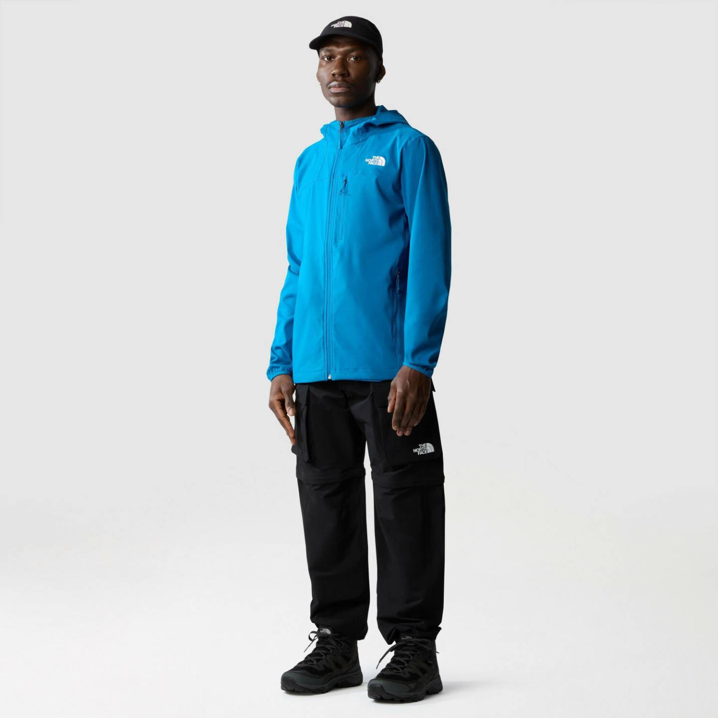 Outdoorbekleidung The North Face Nimble Hoodie Men (2XLB)adriatic blue