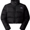 Outdoorbekleidung The North Face Cropped Saikuru WTNF black/asphalt grey
