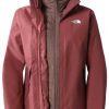 Outdoorbekleidung The North Face Carto Triclimate W Jkt (5IWJ)Wome's Carto Triclimate Jacket cordovan/evening sand pink