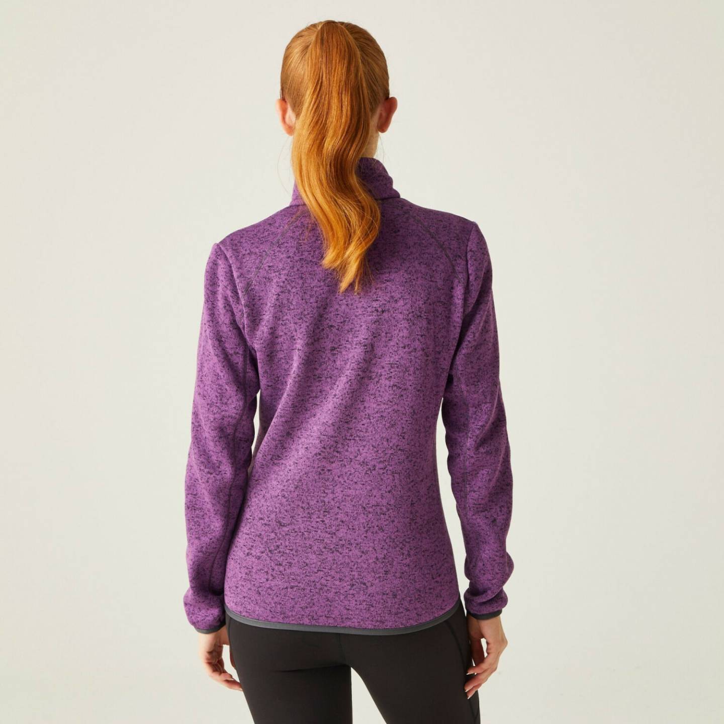 Outdoorbekleidung Regatta Newhill Full Zip Fleece (RWA596)sunset purple seal grey