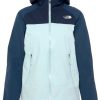 Outdoorbekleidung The North Face Stratos Jacket Women (CMJ0)Skylight blue/summit navy/shady blue
