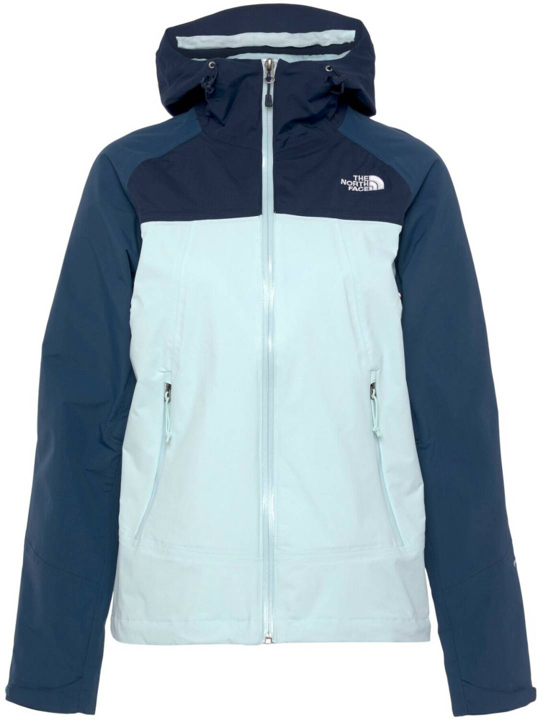Outdoorbekleidung The North Face Stratos Jacket Women (CMJ0)Skylight blue/summit navy/shady blue