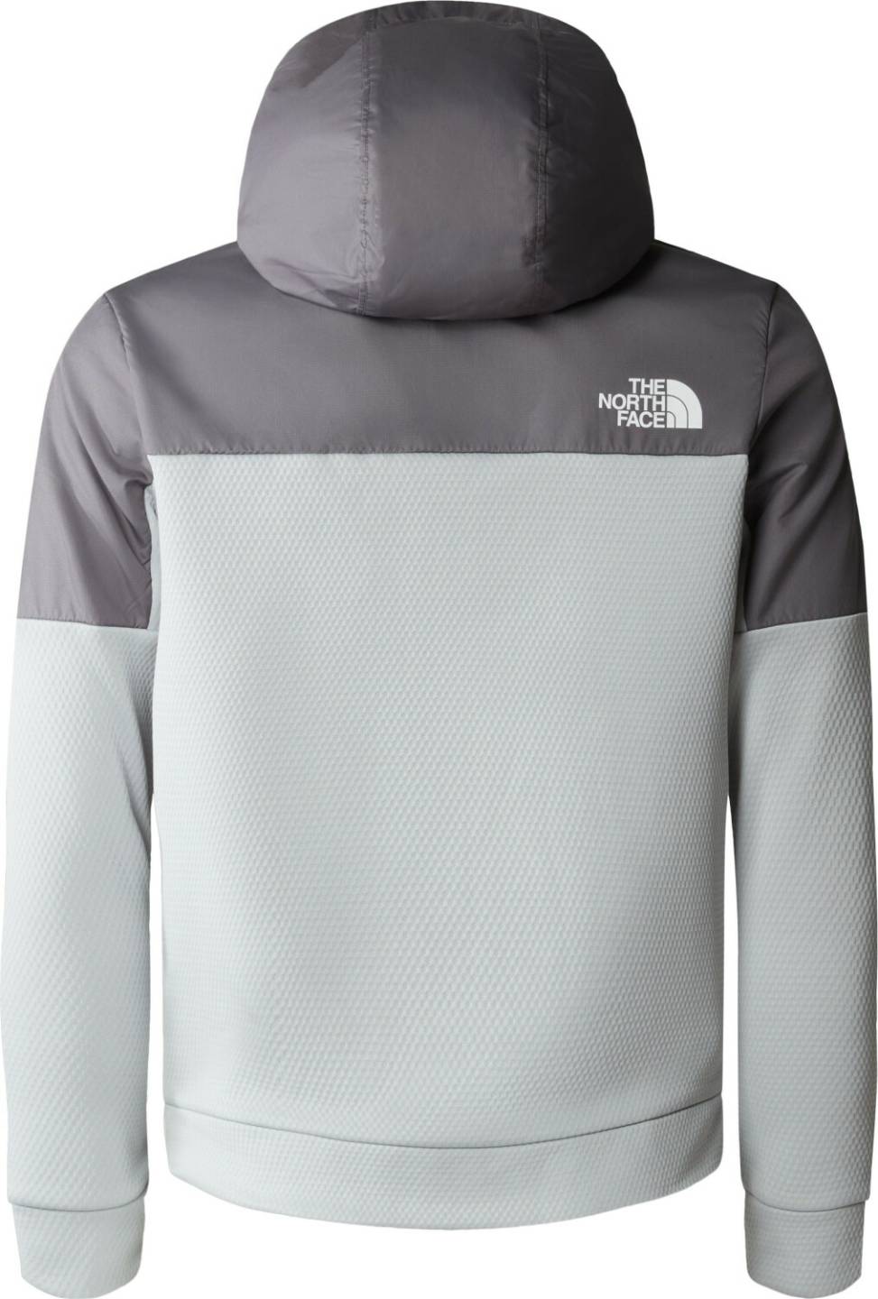 The North Face Boy's Mountain Athletics Full Zip Hoodie (87B9)high rise grey/smoked pearl Outdoorbekleidung