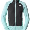 Outdoorbekleidung The North Face Womens Bolt Polartec Jacket (NF0A825K)powder teal/tnf black