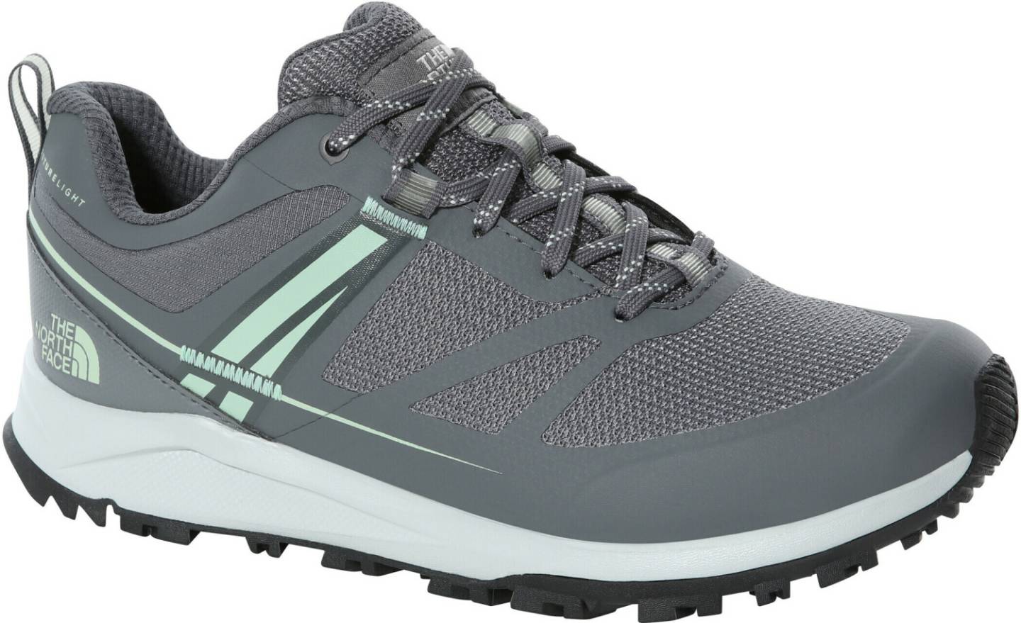 The North Face Litewave Futurelight Women(NF0A4PFHZR4) zinc grey/green mist Outdoorbekleidung