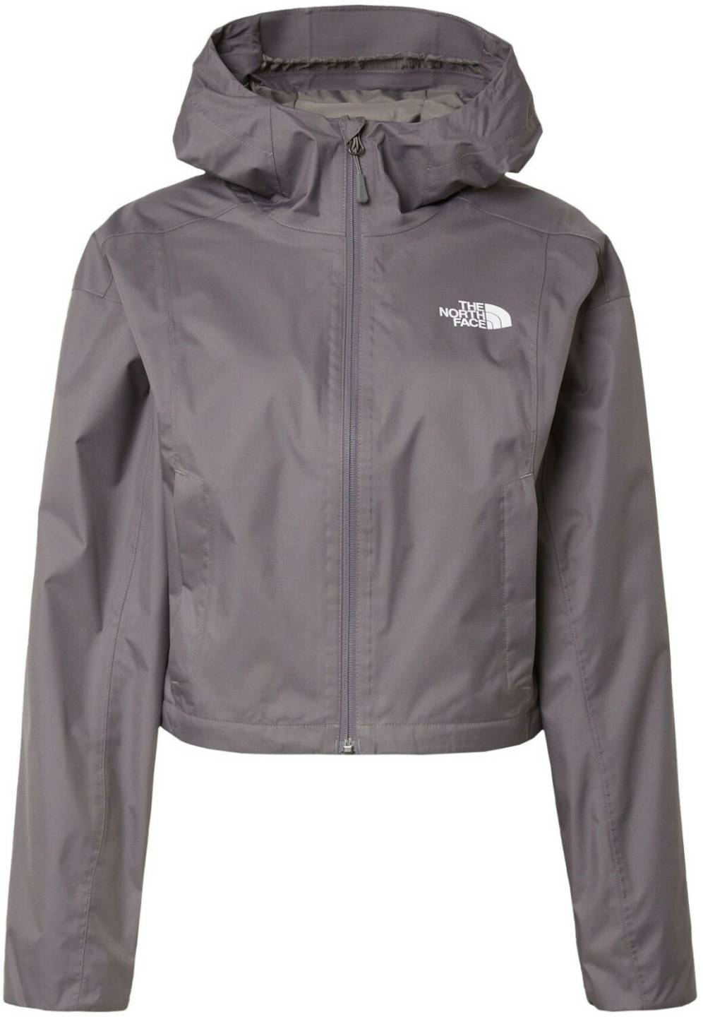 Outdoorbekleidung The North Face Cropped Quest Jacket Women (NF0A55EP)smoked pearl