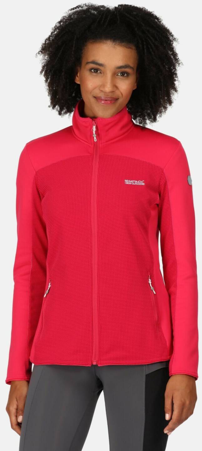 Regatta Highton Iii Fleece mit Durchgehendem Reißverschluss für Damen (RWA569)pink Outdoorbekleidung