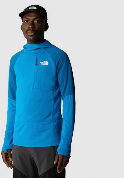 The North Face Bolt Polartec Power Grid Überziehjacke für Herren (NF0A87J9)skyline blue/adriatic blue Outdoorbekleidung