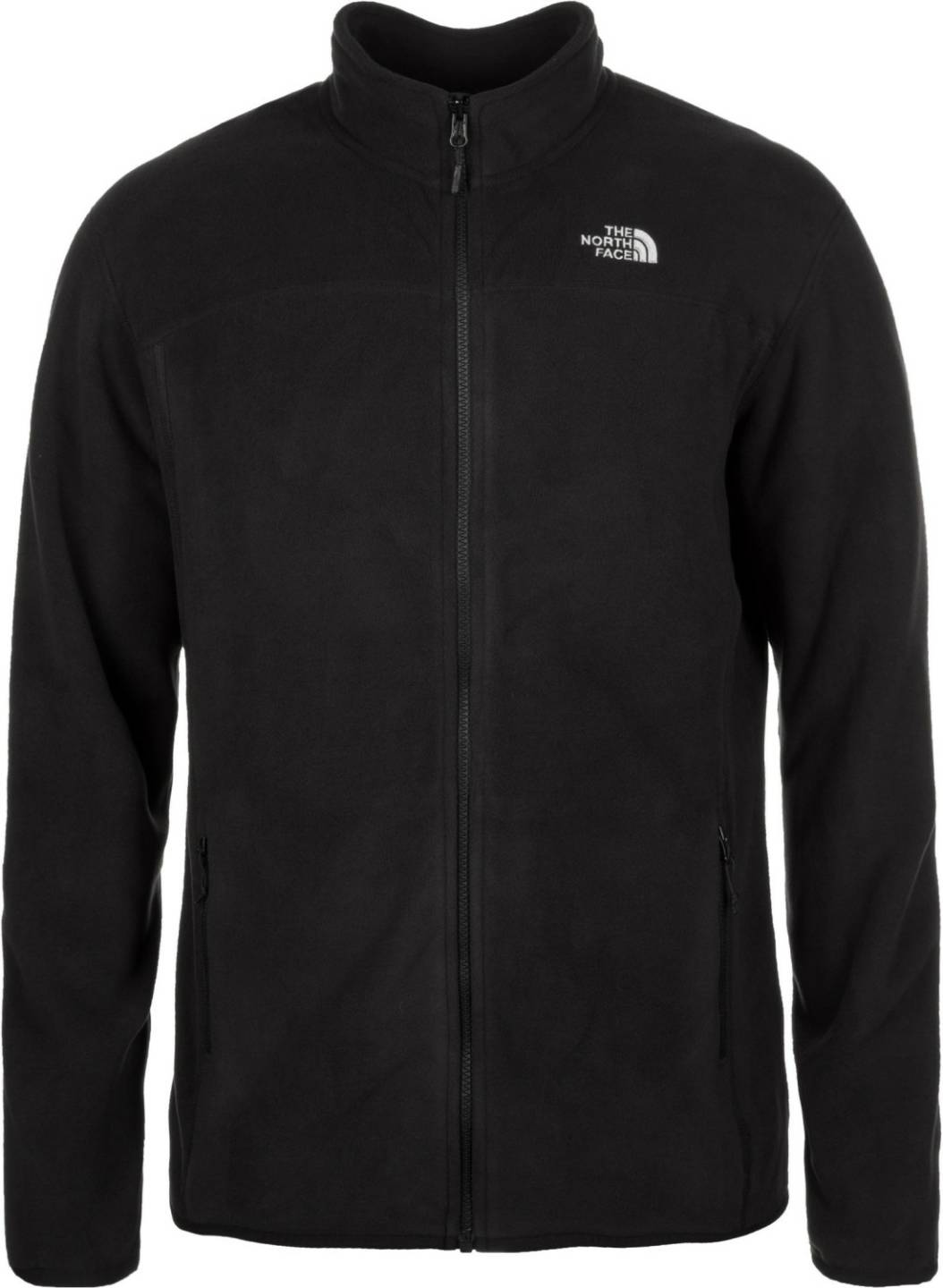 Outdoorbekleidung The North Face Herren 100 Glacier Fleecejacke (T92UAQ)Tnf Black (T92UAQ-JK3)