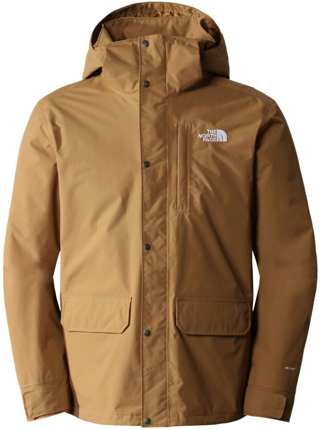 The North Face Mens pinecroft triclimate jacketutility brown / new taupe green snowcap mountain sprint Outdoorbekleidung