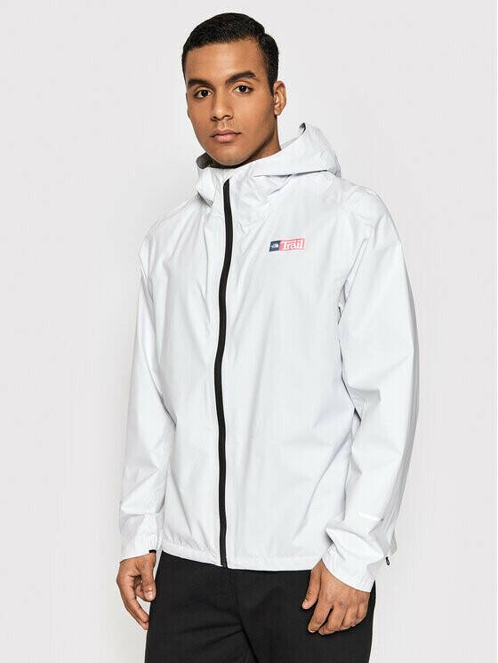 The North Face Men's Printed First Dawn Packable Jacket tnf white trail marker print Outdoorbekleidung
