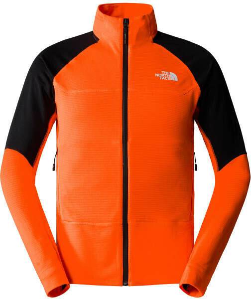 The North Face Bolt Polartec Jkt M shocking orange/tnf black Outdoorbekleidung