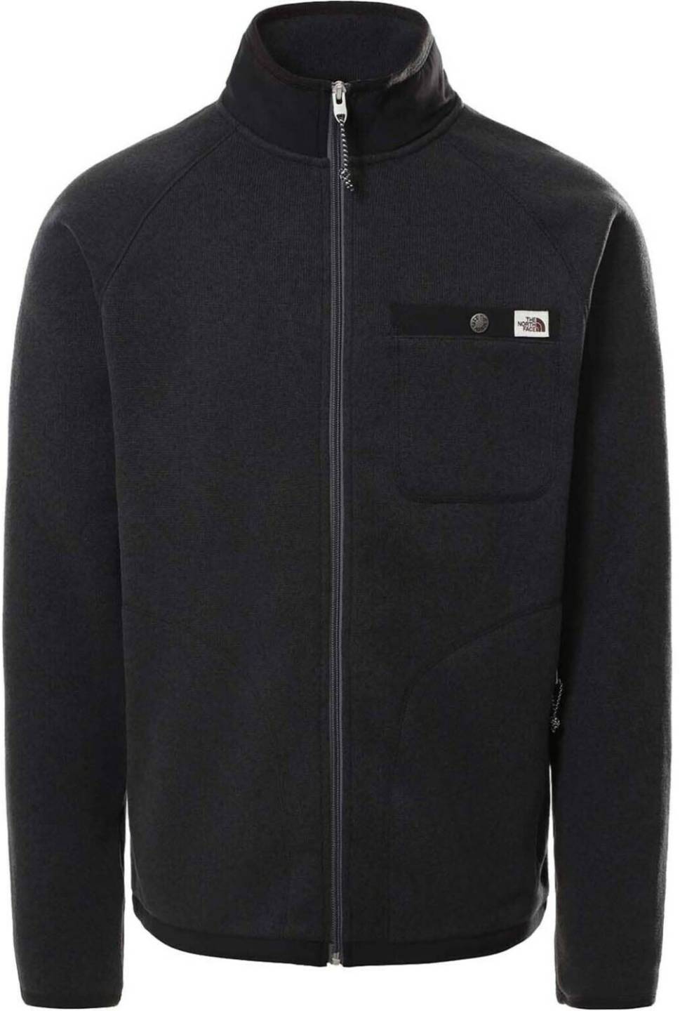 The North Face Gordon Lyons F/Z (NF0A5GL117H)tnf black heather Outdoorbekleidung
