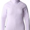 The North Face Women's Plus 100 Glacier Full Zip (856V)icy lilac Outdoorbekleidung