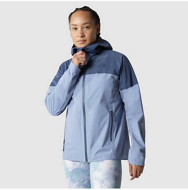 Outdoorbekleidung The North Face Women’s West Basin Dryvent Jacketshady blue/folk blue
