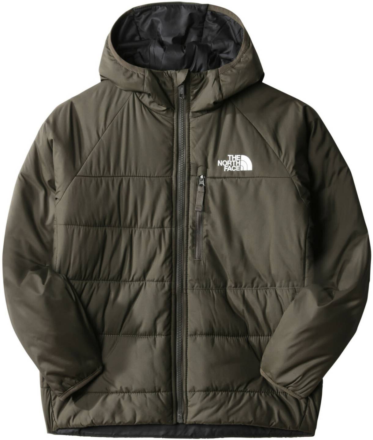 Outdoorbekleidung The North Face Perrito Wendejacke für Jungen (7X4R)new taupe green/tnf black