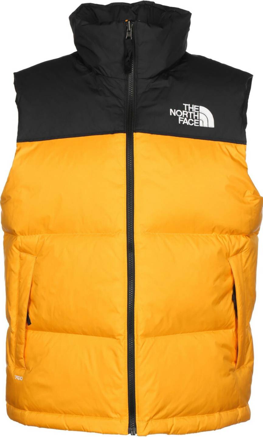 Outdoorbekleidung The North Face 1996 Retro Nuptse Vest Mensummit gold/tnf black