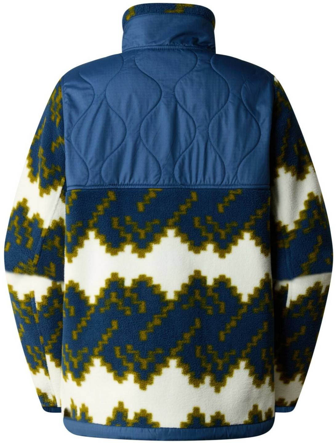 Outdoorbekleidung The North Face Women's Royal Arch Full-Zip Fleece Jacketshady blue mountan geo print