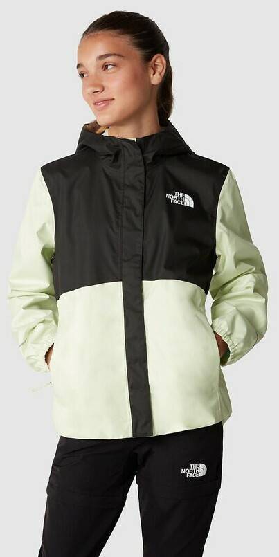 Outdoorbekleidung The North Face Girls Antora Rain Jacket (NF0A82TB)Antora Rain Jacket Girls (82TB) lime cream