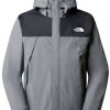 Outdoorbekleidung The North Face Men's Antora Jacketsmoked pearl/tnf black