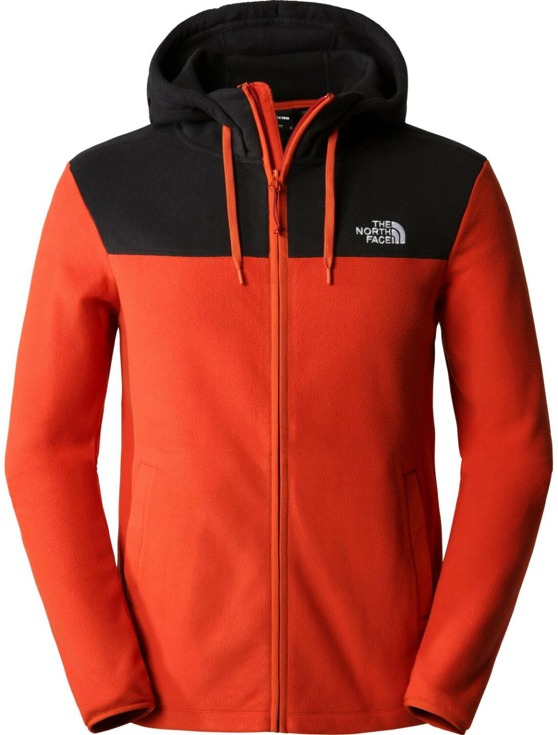 The North Face Men's Homesafe Full-Zip Fleece Hoodierusted bronze-tnf black Outdoorbekleidung