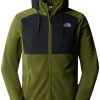 Outdoorbekleidung The North Face Mens Homesafe Full Zip Fleece Hoodieforest olive/tnf black