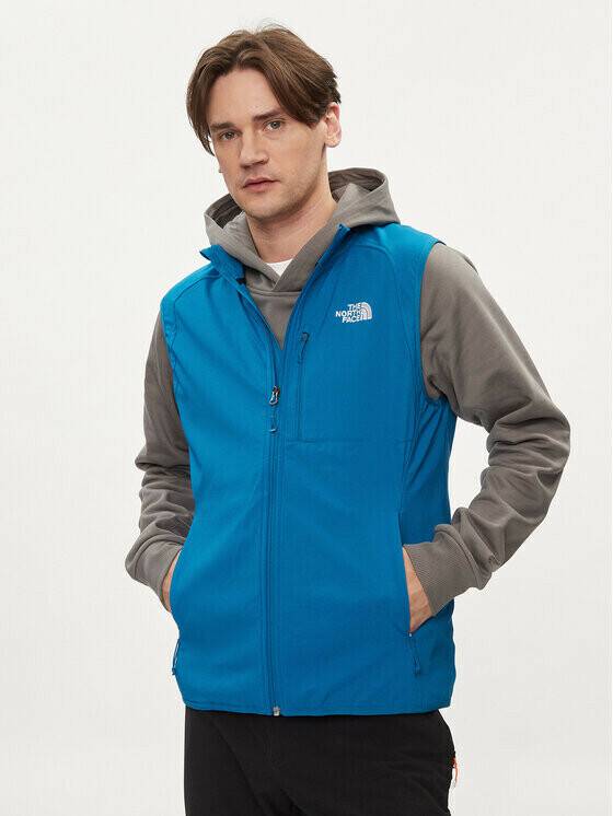 Outdoorbekleidung The North Face Men's Nimble Vestadriatic blue