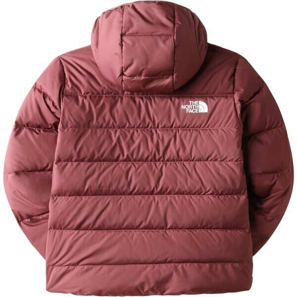 Outdoorbekleidung The North Face Girl's reversible north down hooded jacketwild ginger