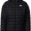 The North Face Womens ThermoBall Eco Hoodie(5GLC) black Outdoorbekleidung