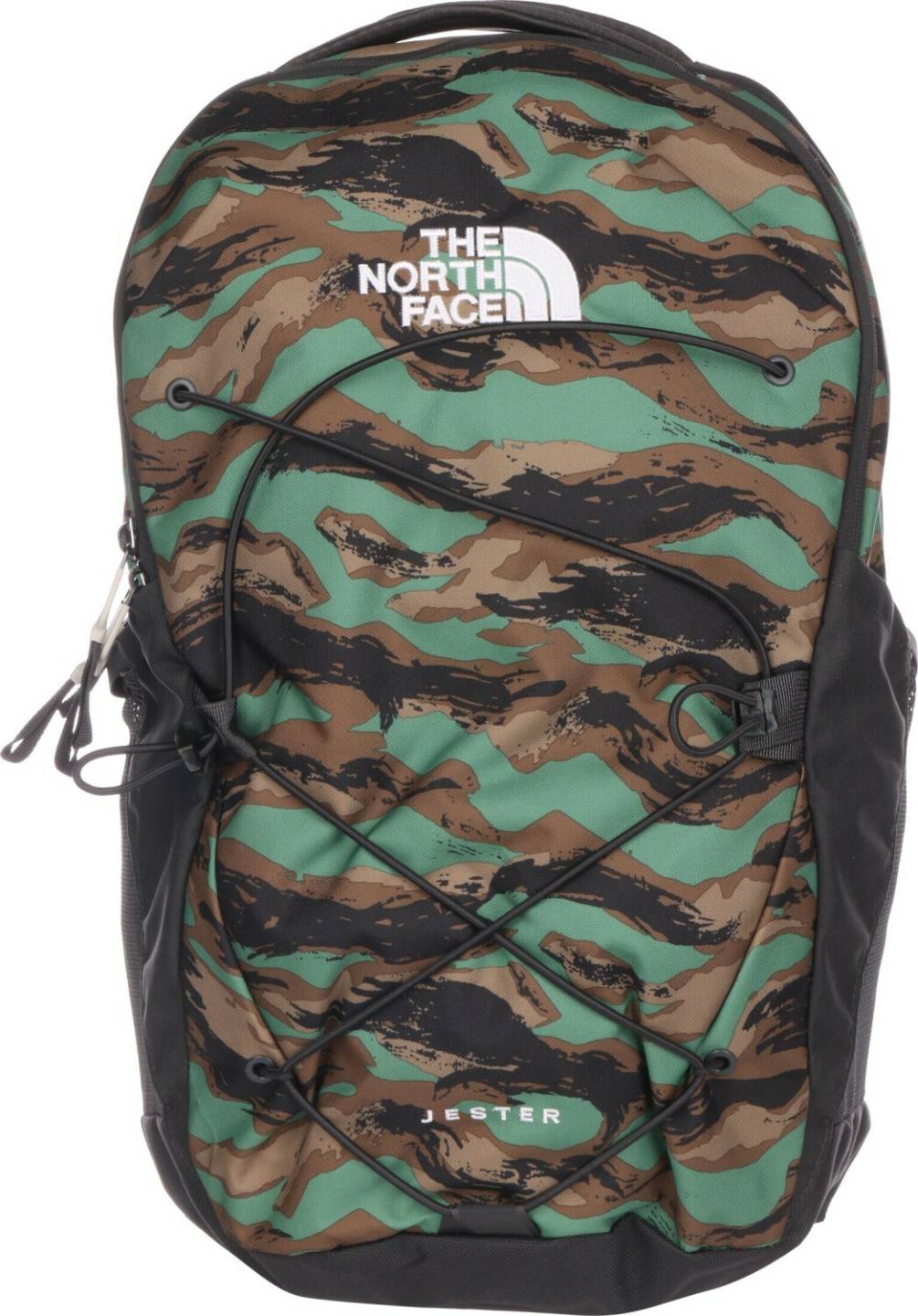 The North Face Jester (3VXF)deep grass green painted camo print/asphalt grey Rucksäcke