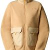 Outdoorbekleidung The North Face Women's Royal Arch Full-Zip Fleece Jacketalmond butter/khaki Stone