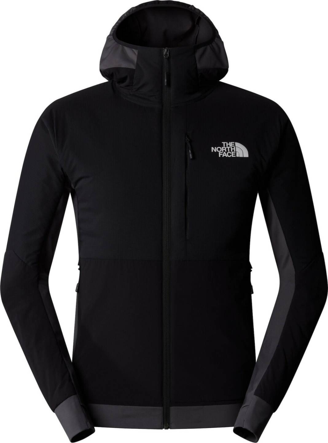 Outdoorbekleidung The North Face Binntal Hybrid Ventrix Kapuzenjacke für Herren(NF0A87H1) tnf black/tnf black/anthracite grey