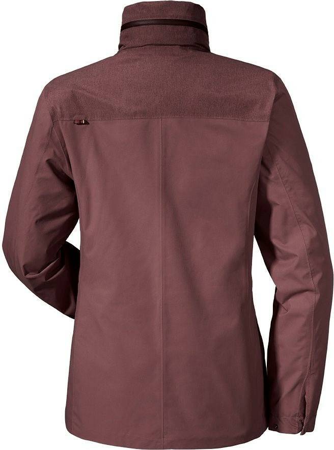 Outdoorbekleidung Schöffel Jacket Murnaurose taupe