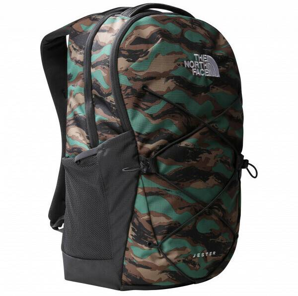The North Face Jester (3VXF)deep grass green painted camo print/asphalt grey Rucksäcke