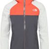 The North Face Stratos Jacket Women (CMJ0)vanadis grey/tin grey/ radiant orange Outdoorbekleidung