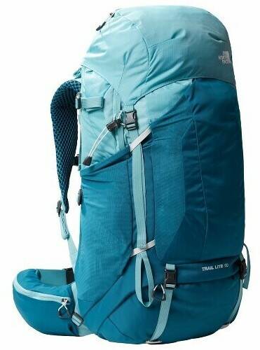 Rucksäcke The North Face Trail Lite 50 Women (81CH)XS/S reef waters/blue coral