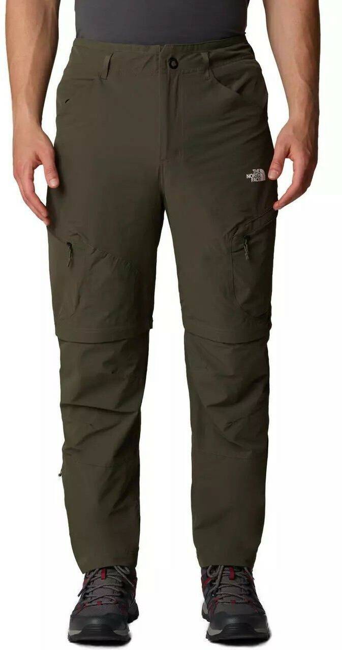 Outdoorbekleidung The North Face Exploration Schmal Geschnittene Zip-off-hose Für Herren (NF0A7Z95)new taupe green-npf