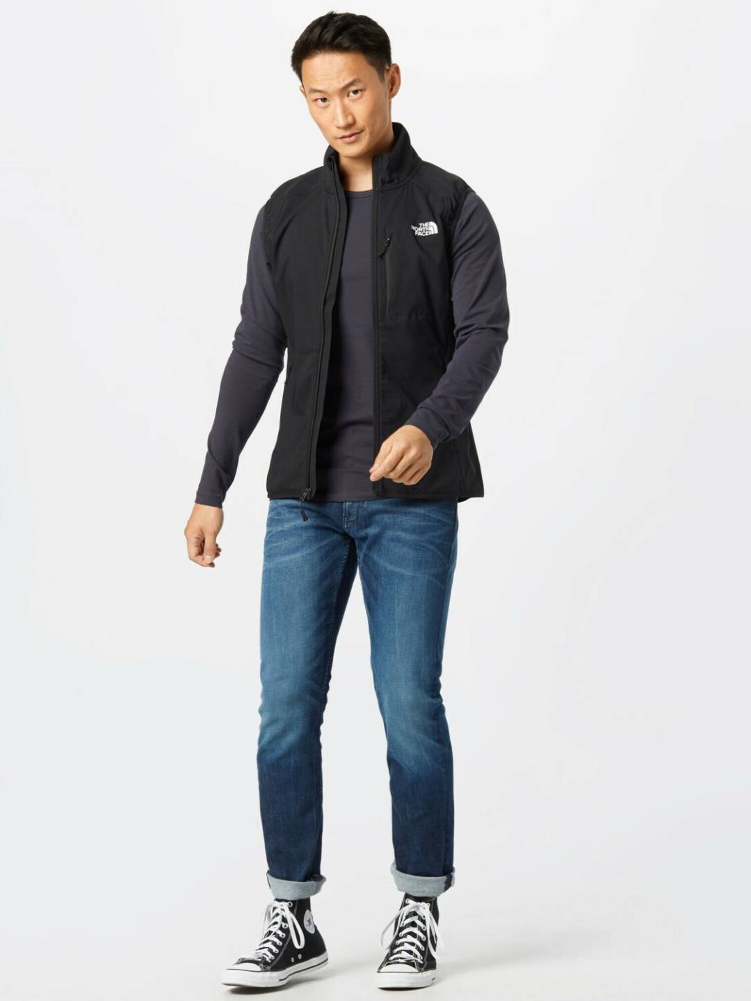 Outdoorbekleidung The North Face Men's Nimble Vesttnf black