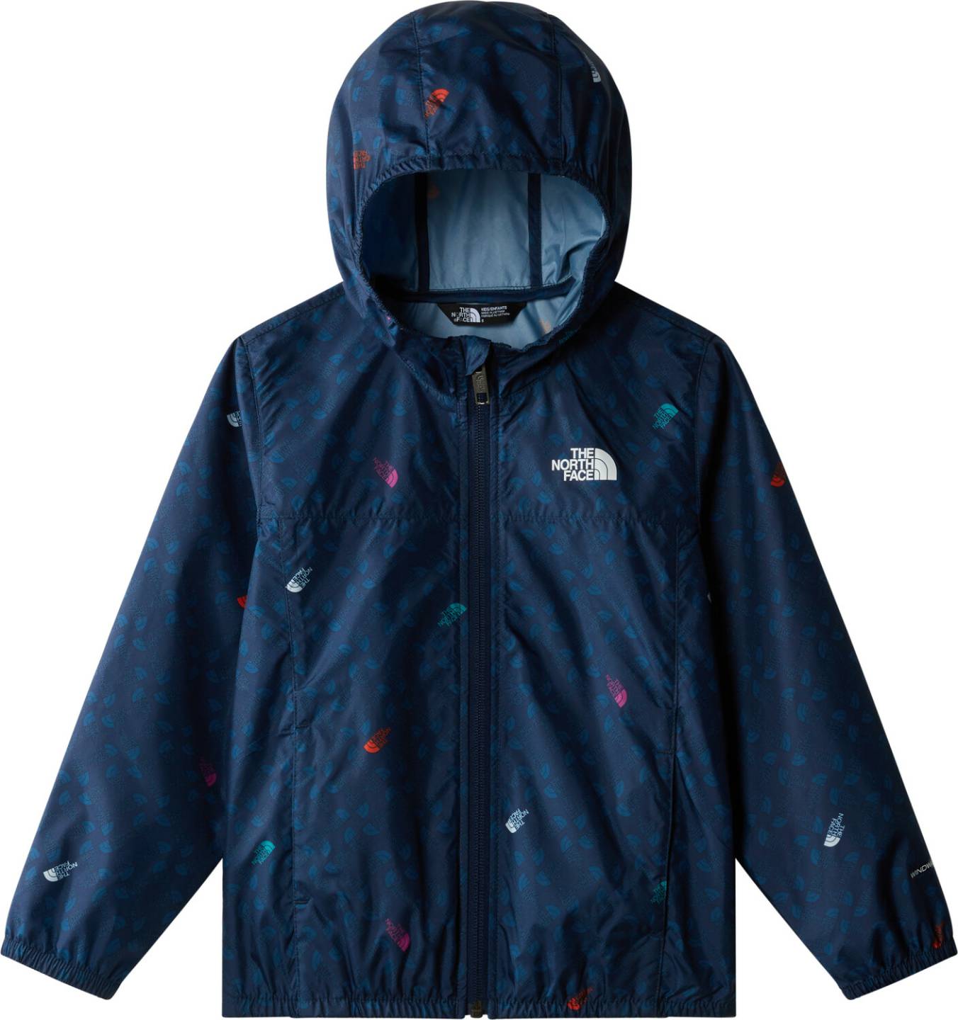 The North Face Kid's Never Stop Hooded Windwall Jacket (86YA)summit navy tnf shadow Outdoorbekleidung